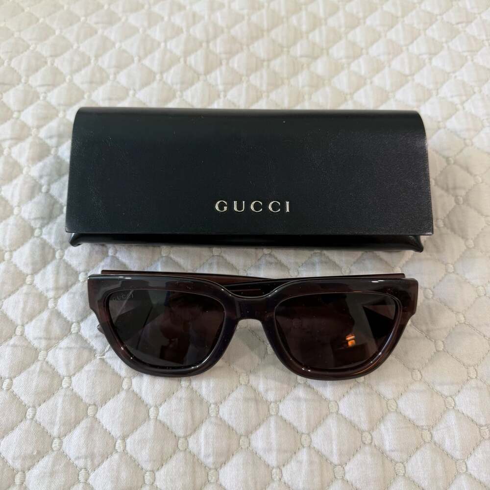 Gucci GG1578S 003 Brown Sunglasses